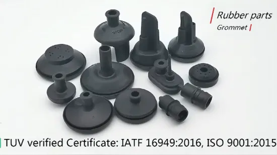 ISO9001 IATF 16949: 2016 認定 EPDM 耐老化ゴム ワイヤー シリコーン配線ケーブル グロメット (自動車および電子機器用)